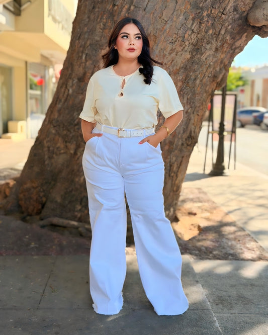 Pantalón blanco