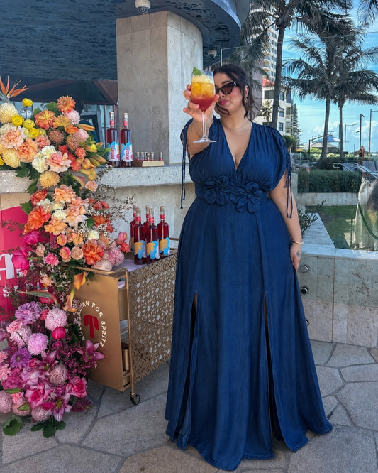 Vestido mezclilla