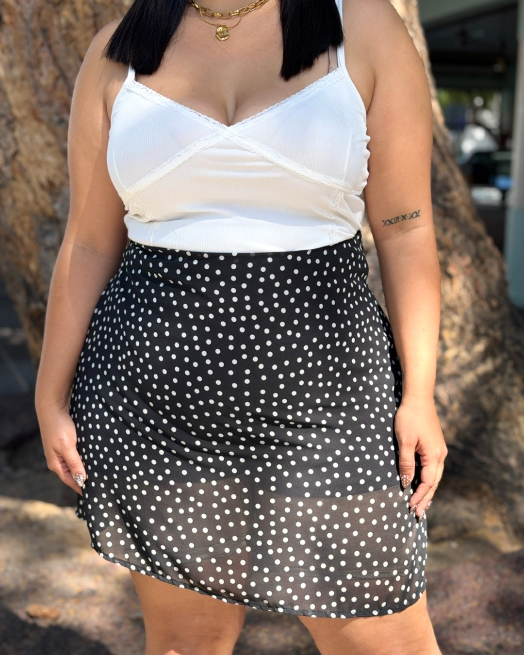 Blusa blanca de tirantes
