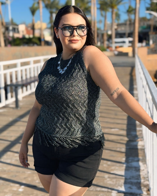 Blusa tejida