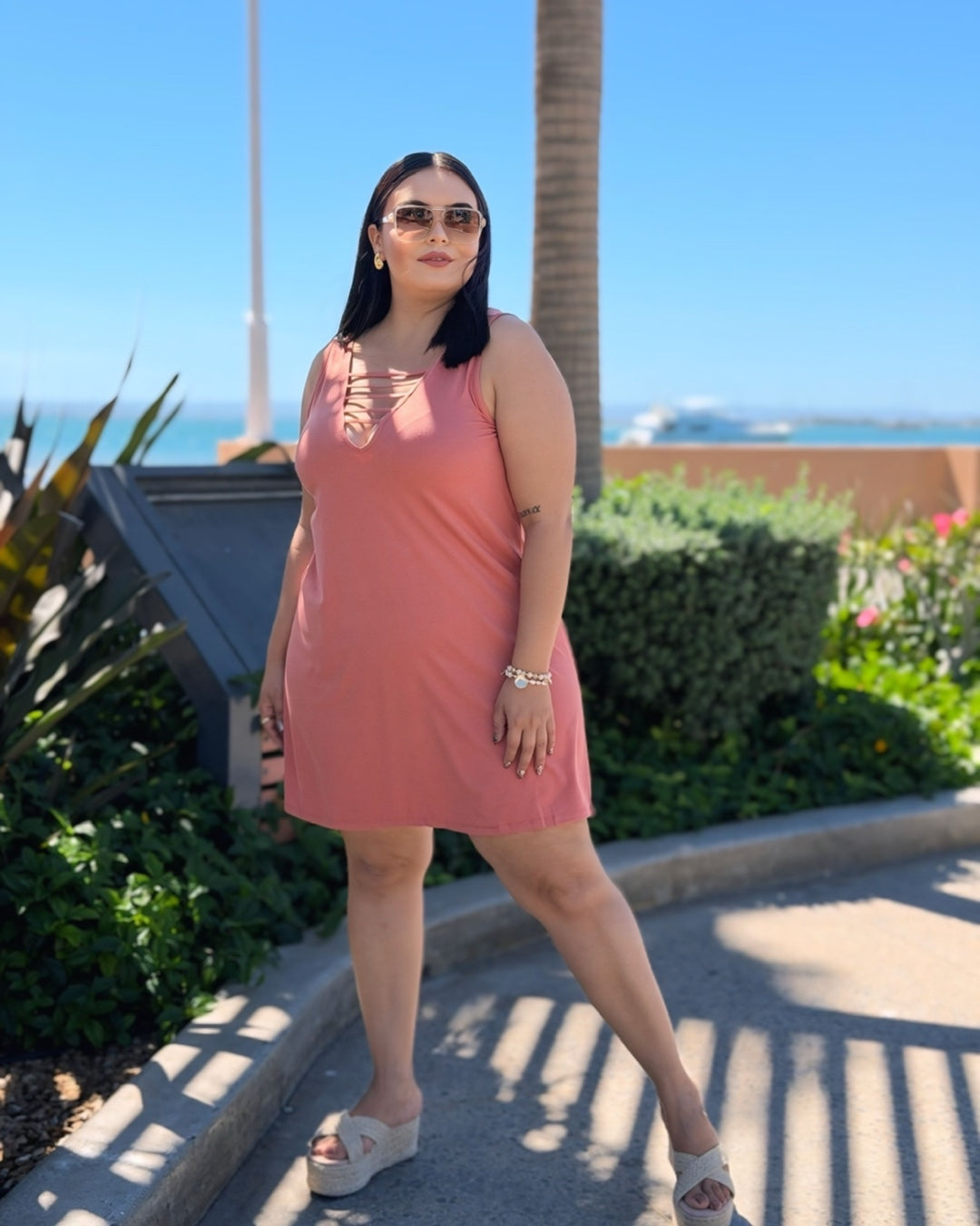 Vestido melón