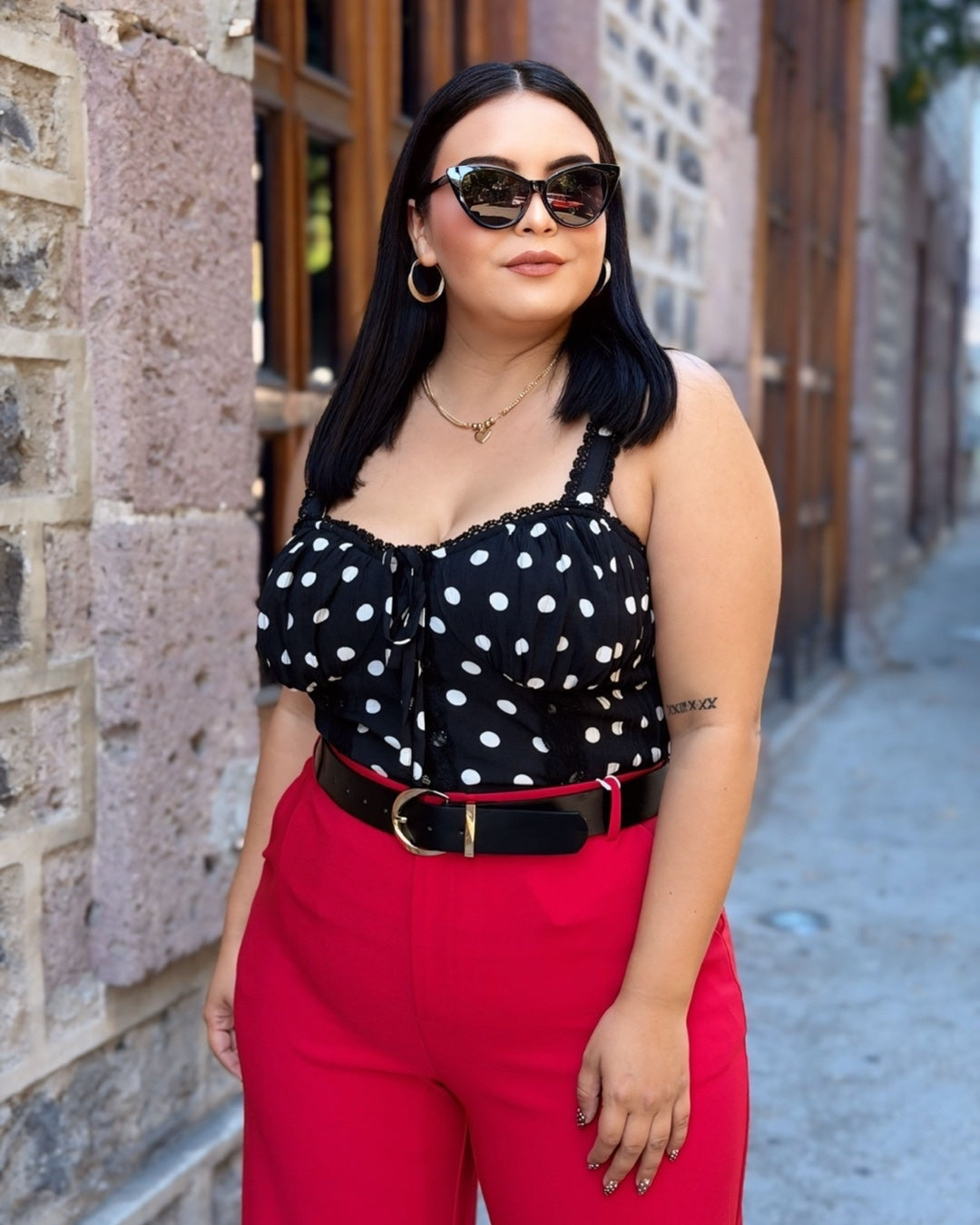 Blusa lunares